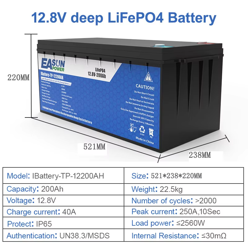 EASUN Power LiFePO4 Battery 10 - Grid Tie Inverter Limiter 2000W review and price