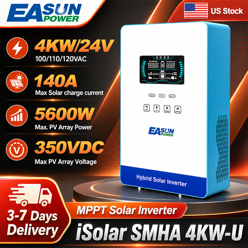 EASUN POWER 4000W 24V Off Grid - Grid Tie Inverter Limiter 2000W review and price