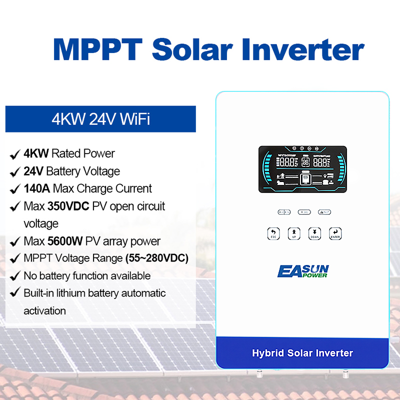 EASUN POWER 4000W 24V Off Grid - Grid Tie Inverter Limiter 2000W review and price