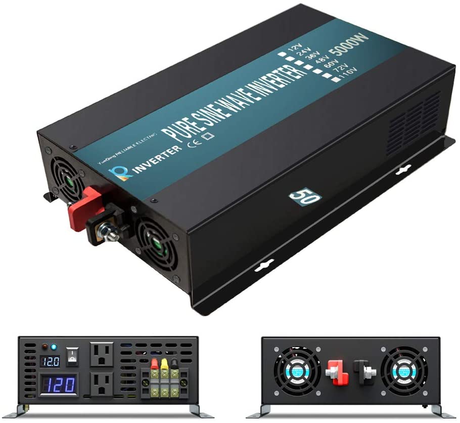 Pure Sine Wave Inverter 5000W  - Pure Sine Wave Inverter 5000W 48V 220V review and price