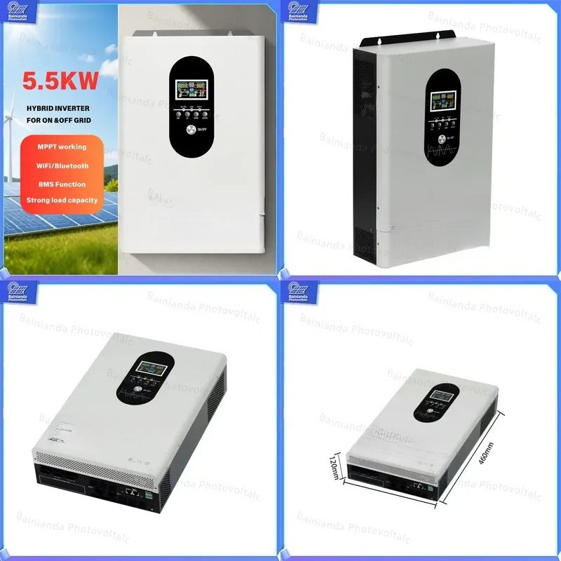 3kW 5.5kW Hybrid Solar Inverte - Hybrid Solar Inverter 5.5Kw Mppt 48V review and price