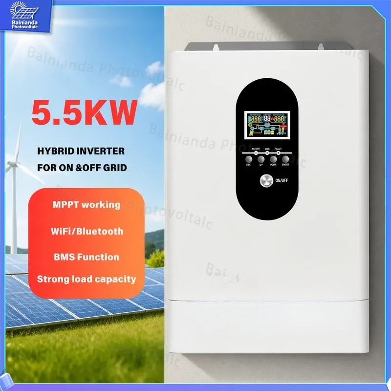 3kW 5.5kW Hybrid Solar Inverte - Hybrid Solar Inverter 5.5Kw Mppt 48V review and price