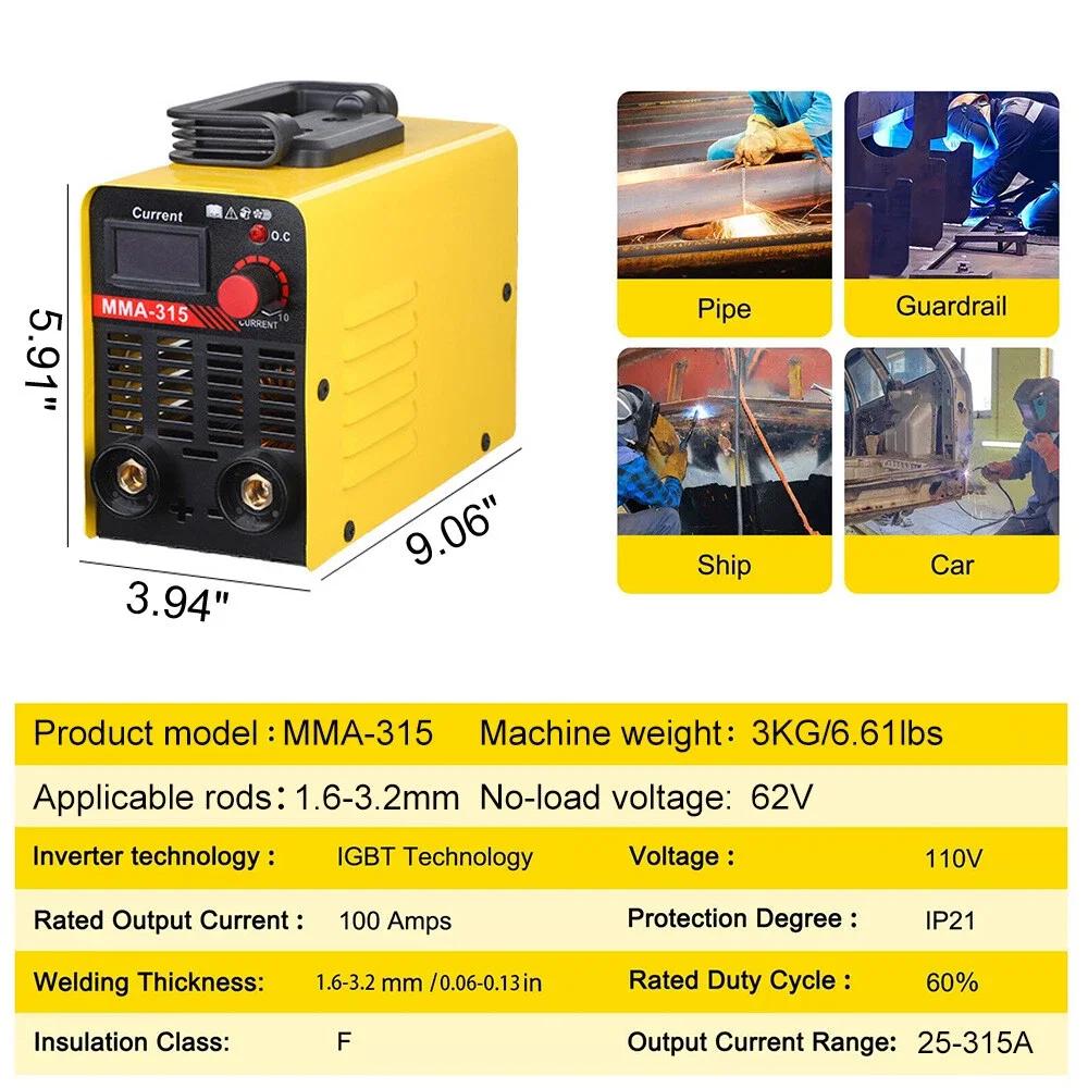 110V 300A Mini IGBT ARC Weldin - Inverter Welding Machine Igbt 300A review and price