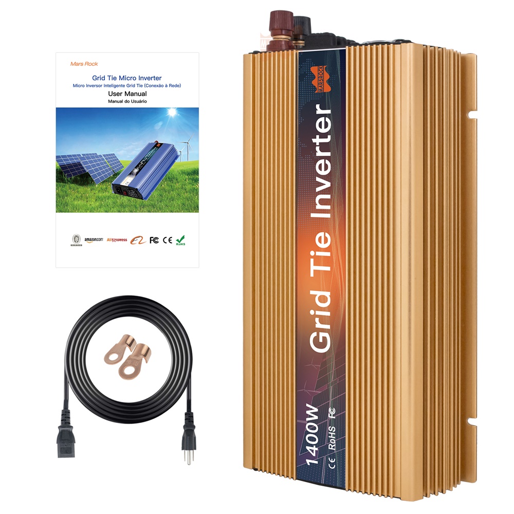 1400W 10.5 - 50VDC to AC90 - 1 - Micro Inverter 1400W Solar Grid Tie review and price