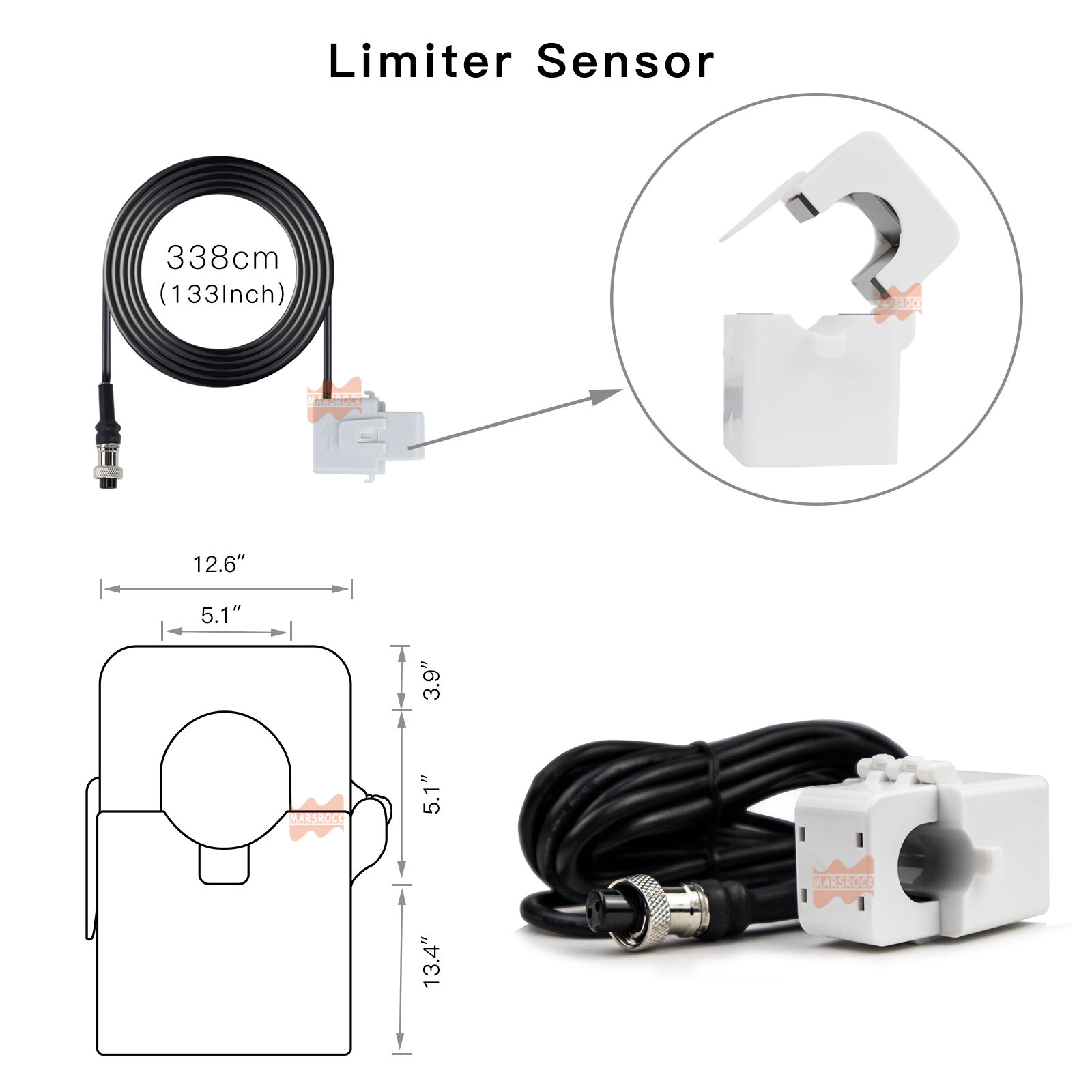 20M Limiter Sensor Cable For 1 - Grid Tie Inverter Limiter 2000W review and price