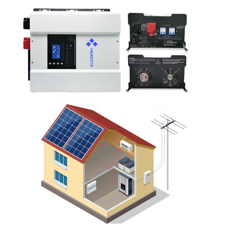 2KW DC24V 48V Off Grid Hybrid  - Off Grid Solar Inverter 48V 6000W review and price