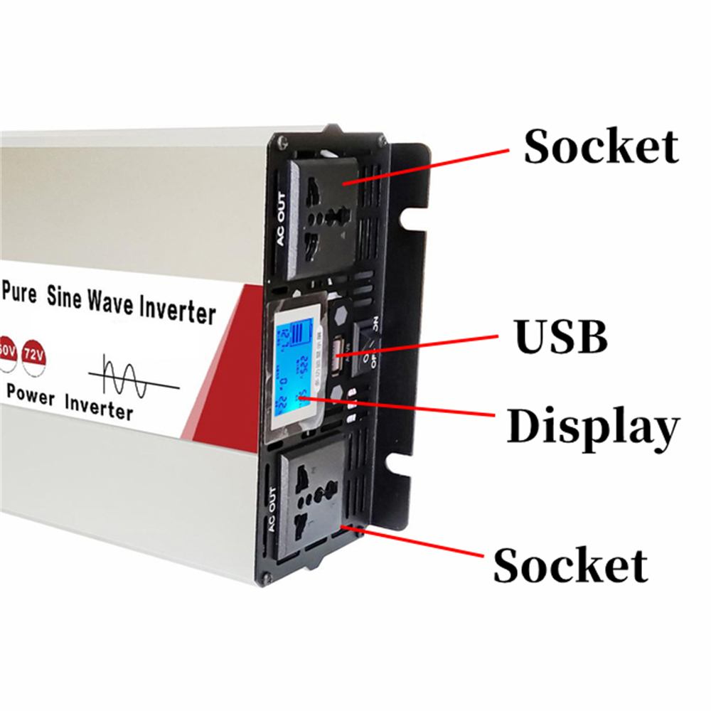 4000W/5000W/5500W/3000W Pure S - Inverter Pure Sine Wave 60Hz 120V 3000W review and price